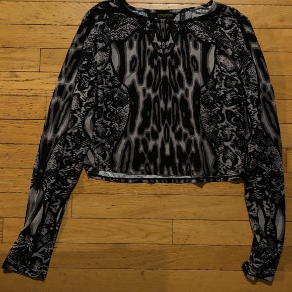 Kardashian Kollection Women's Jersey Crop Top - Picture 2 of 8